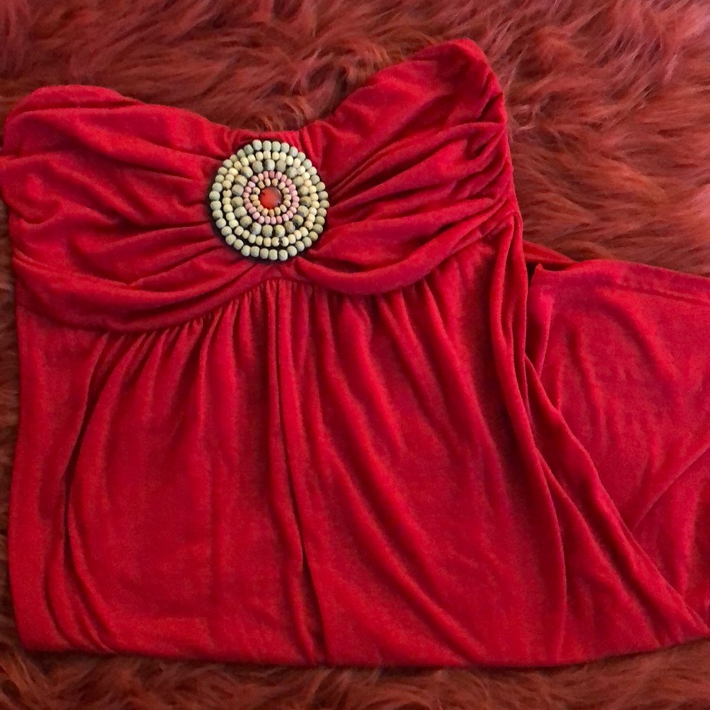 Beaded dress/ coverup